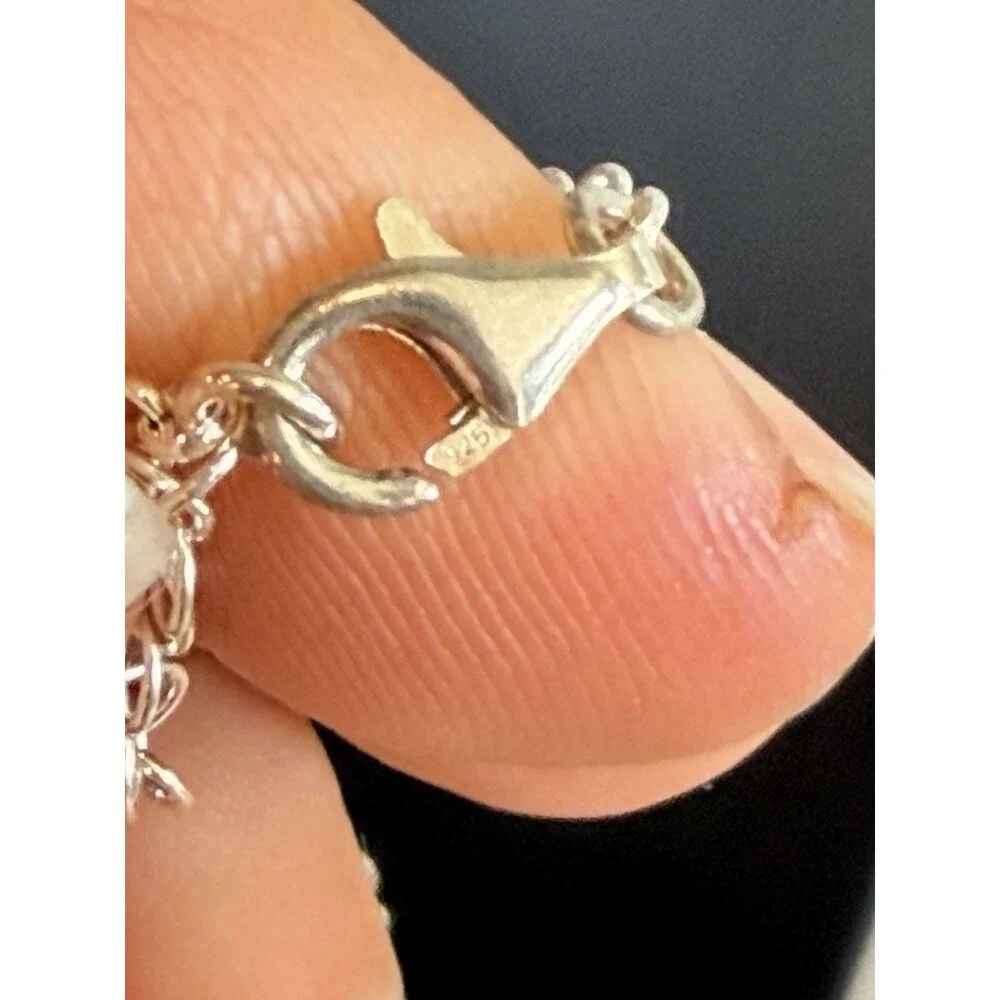 VTG RARE 925 Silver Emma Smith Do Something Extraordinary Bracelet 1842 Lds